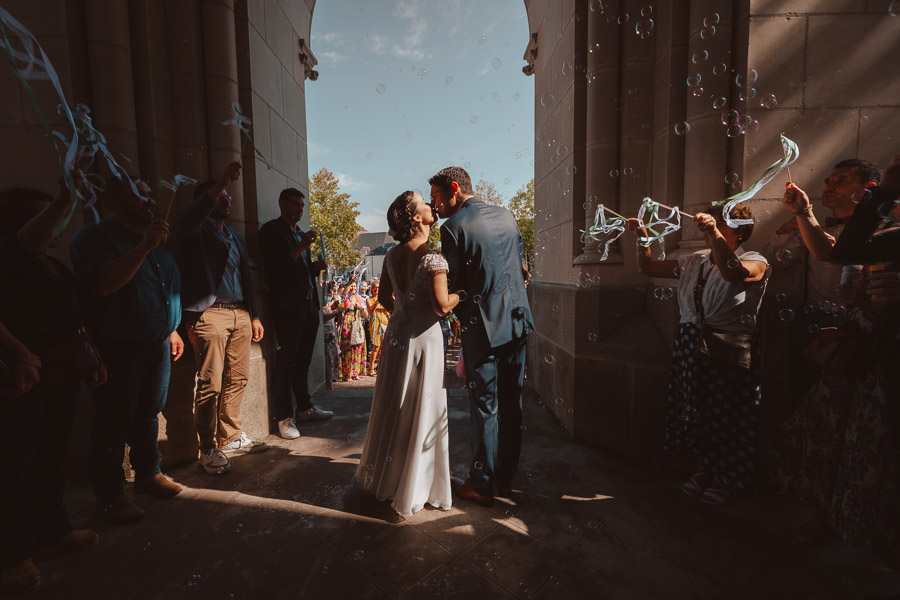 Sortie des cérémonies - Photographe Mariage Niort