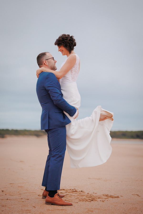 Photographe Mariage Niort Photographe Mariage Niort - Photo de mariage originale sur la plage
